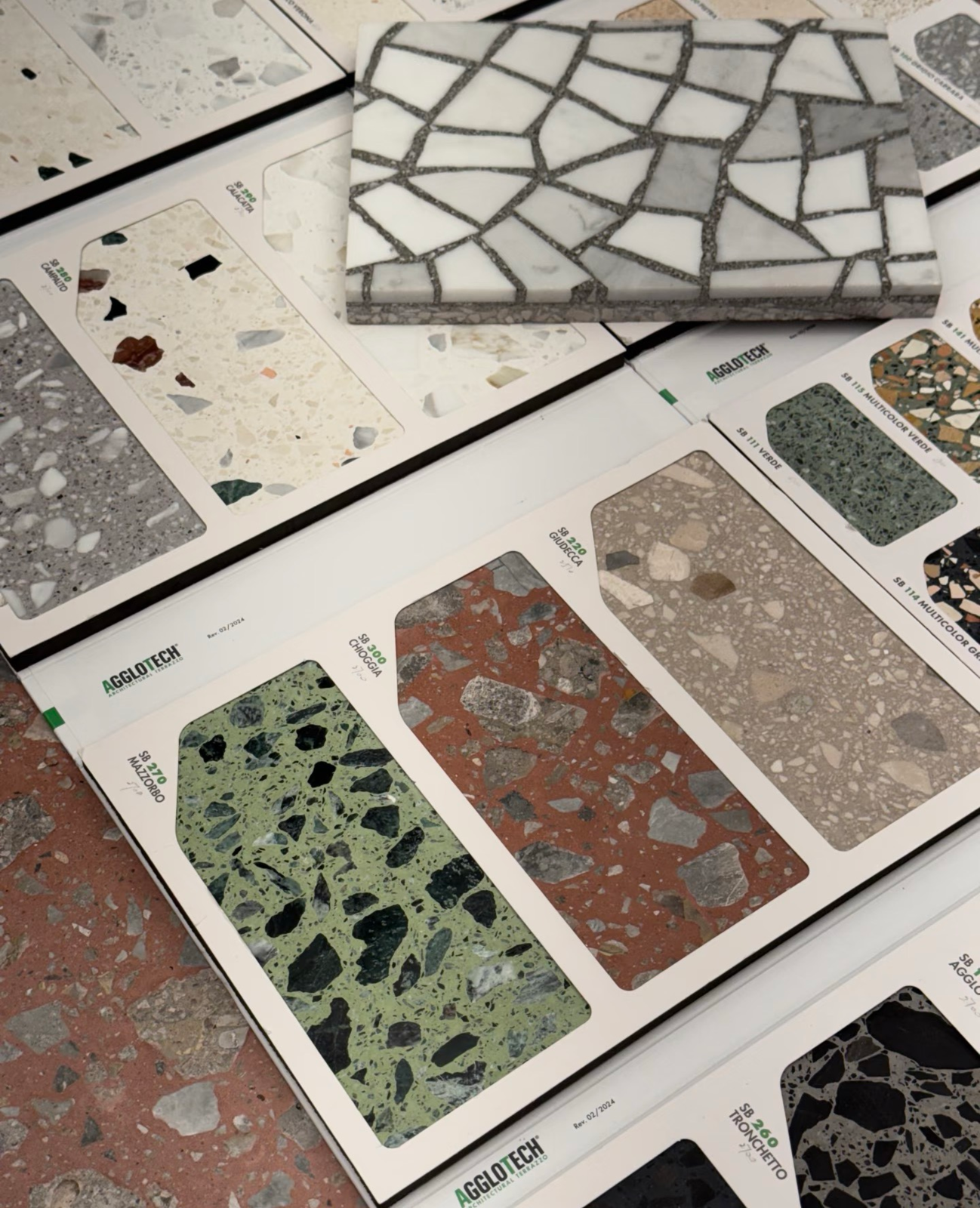 1. Matte terrazzo