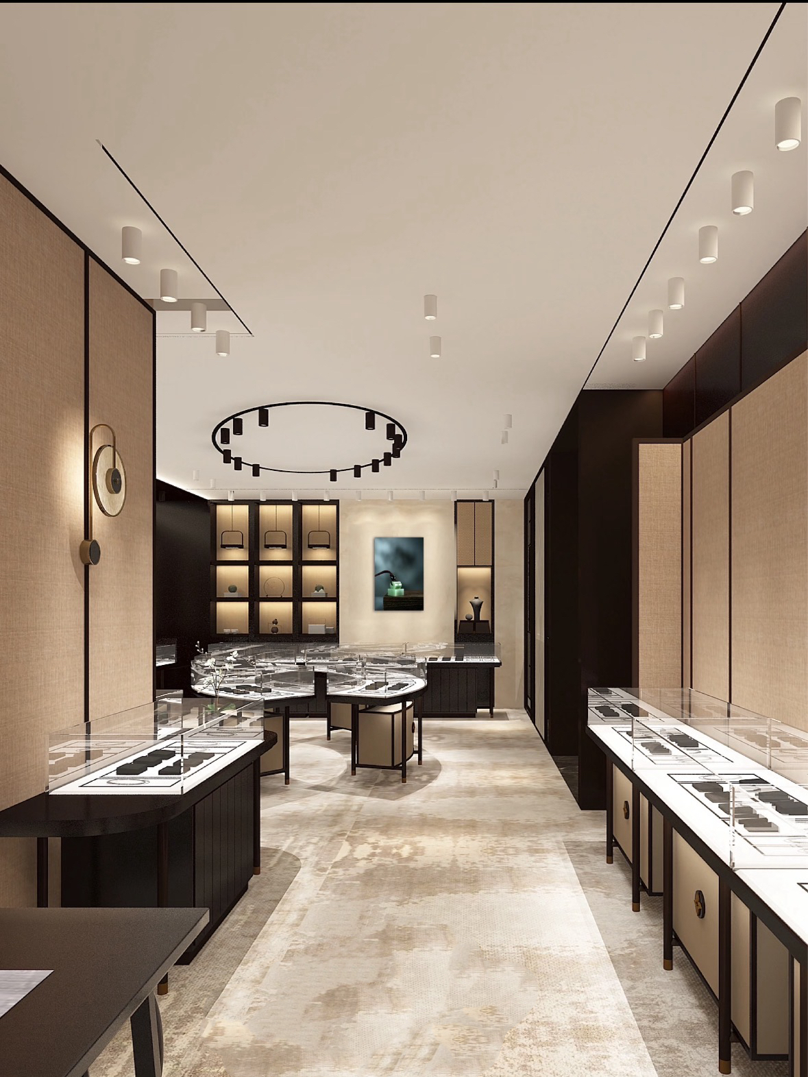 Gold Jewelry Display · Shenzhen